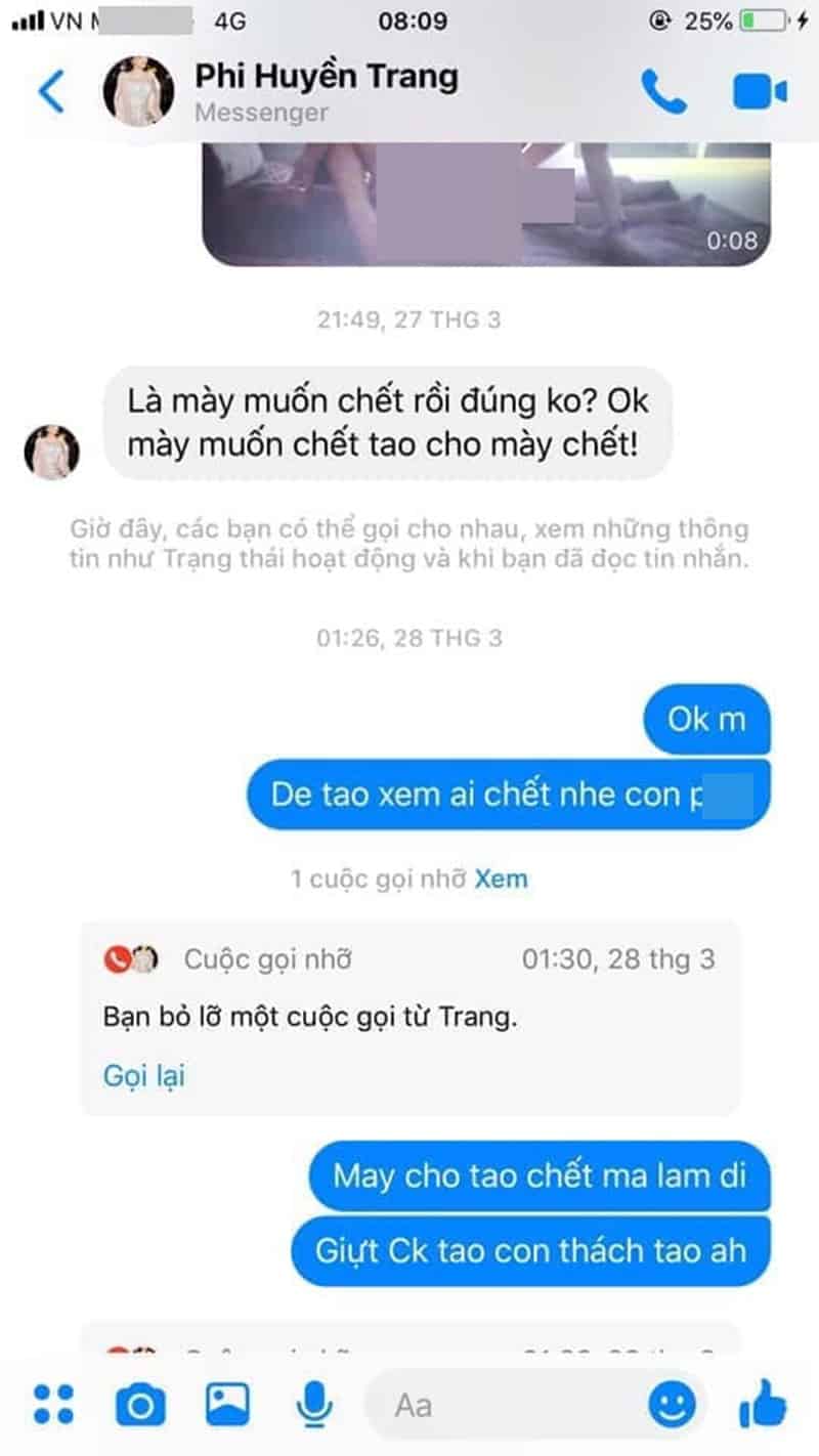 Phi Huyền Trang lộ clip nóng